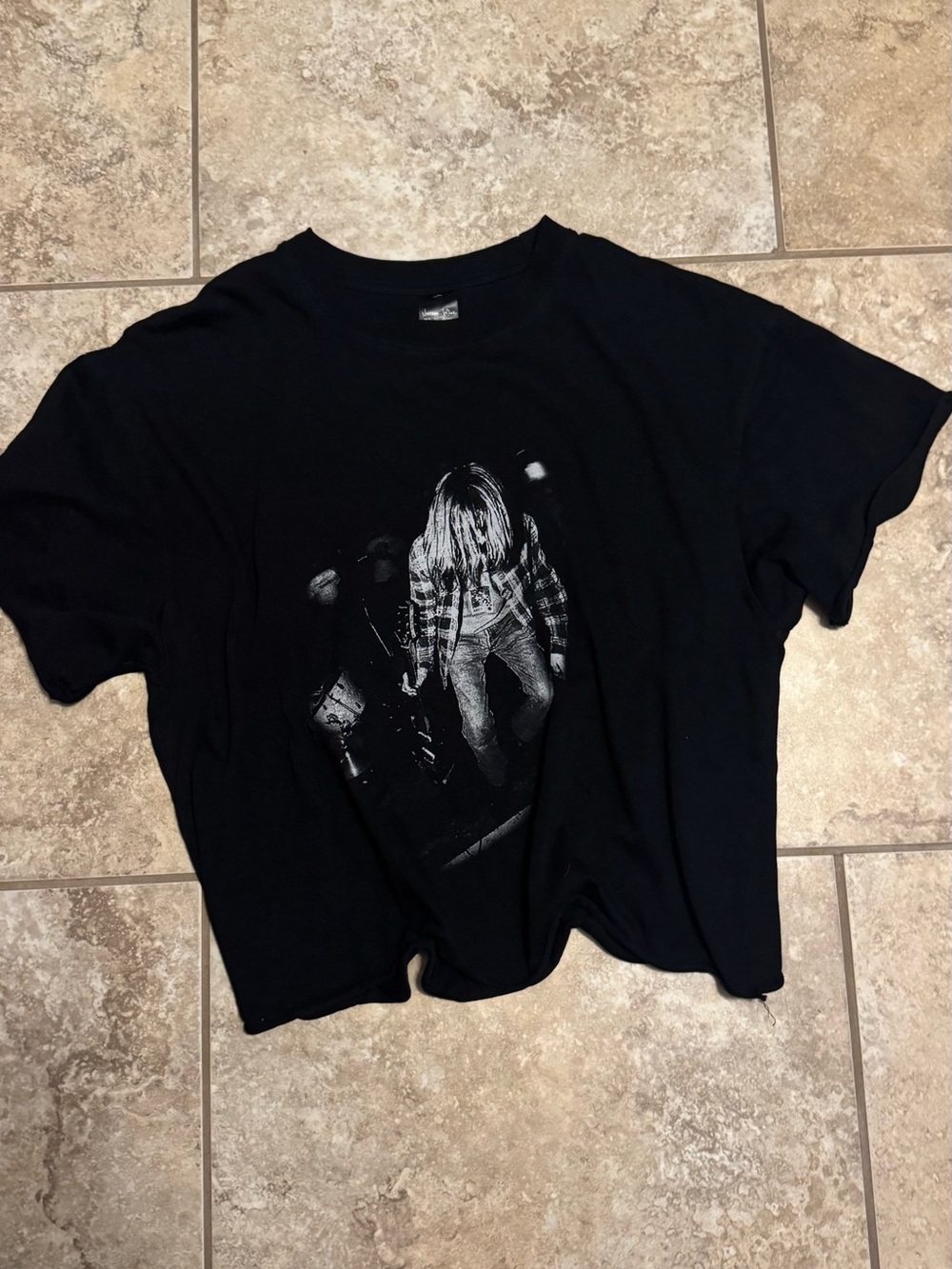 Number (N)ine cropped XL tee